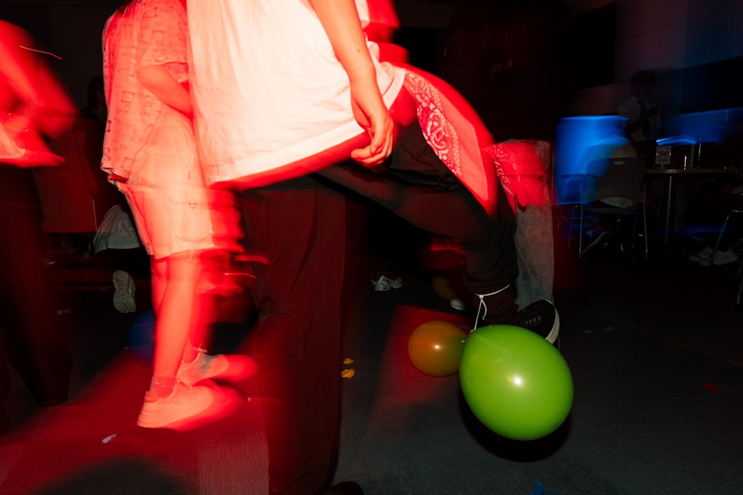 Social dancing crowd